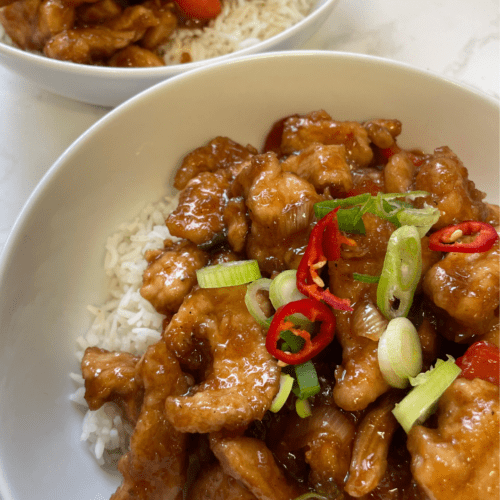 garlic soy and chilli chicken