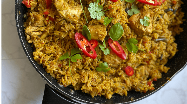 one pan chicken and rice